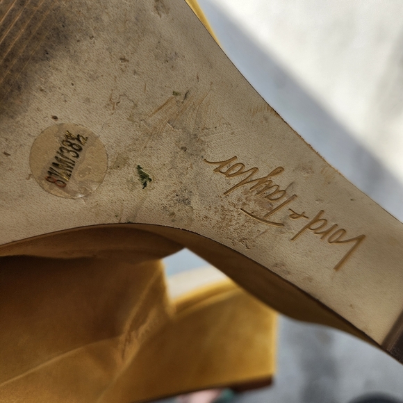 Lord & Taylor Yellow Mules - Picture 3 of 6